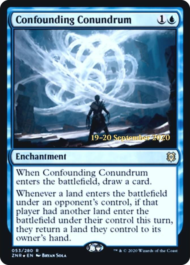 Confounding Conundrum #53 R - Prerelease Cards Pokemon card