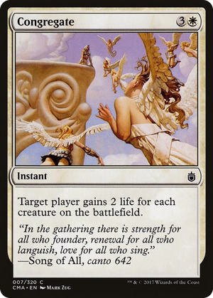 0007 Congregate C Commander Anthology