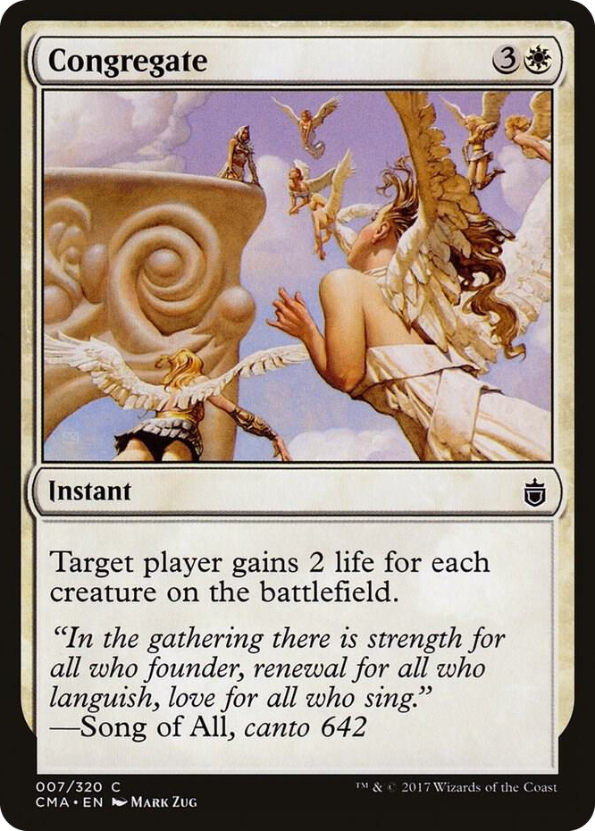 Congregate #7 C - Commander Anthology Pokemon card