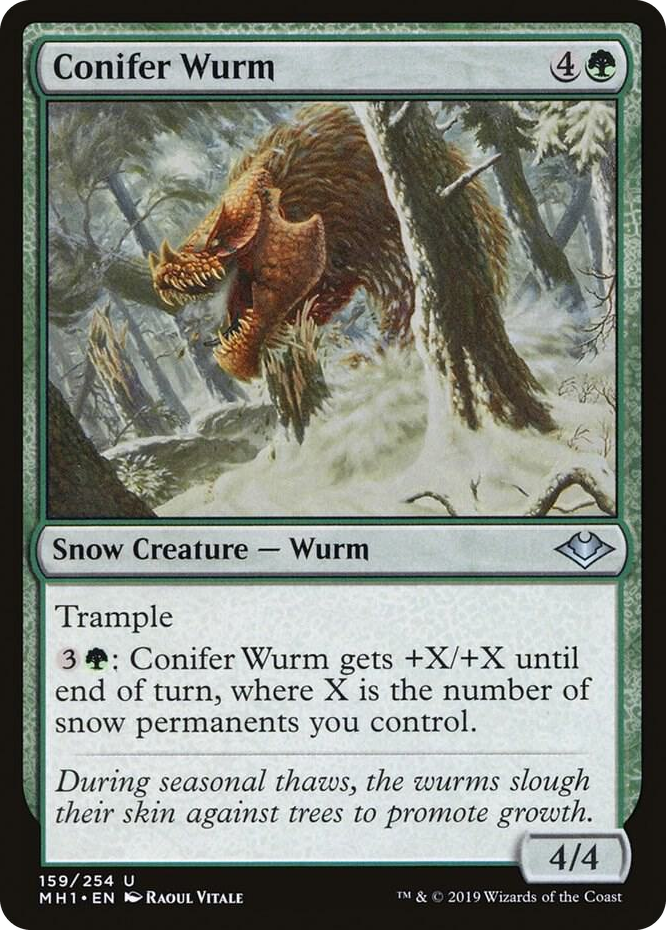 0159 Conifer Wurm U Modern Horizons