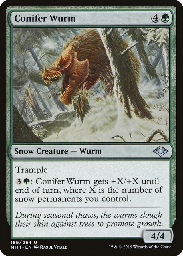 0159 Conifer Wurm U Modern Horizons