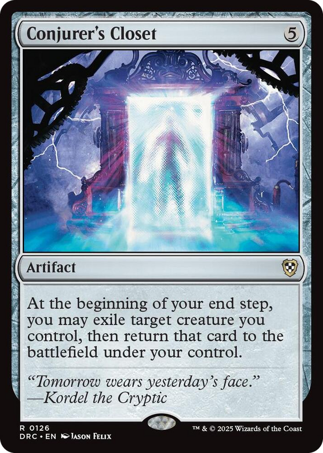 0126 Conjurer's Closet R Commander: Aetherdrift