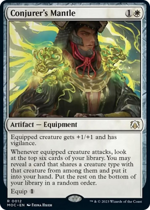 0012 Conjurer's Mantle R Commander: March of the Machine