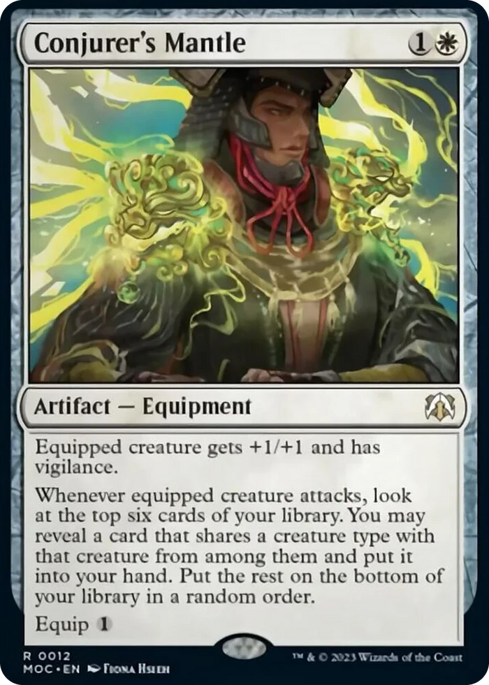 0012 Conjurer's Mantle R Commander: March of the Machine