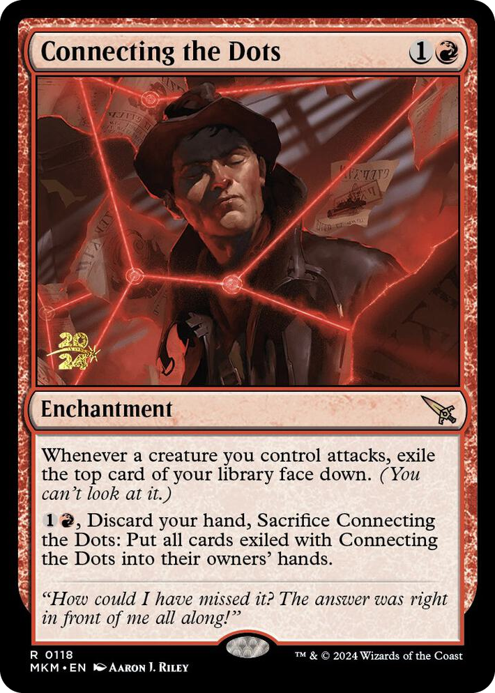 0118 Connecting the Dots R Prerelease Cards