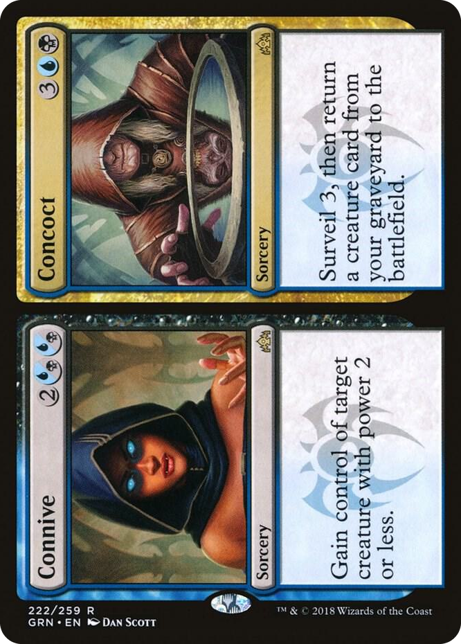 0222 Connive // Concoct R Guilds of Ravnica
