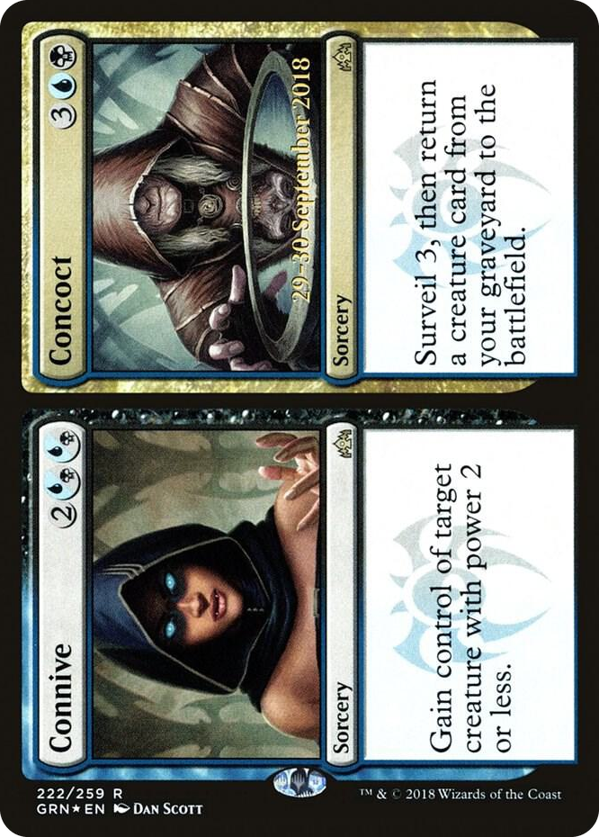 0222 Connive // Concoct R Prerelease Cards