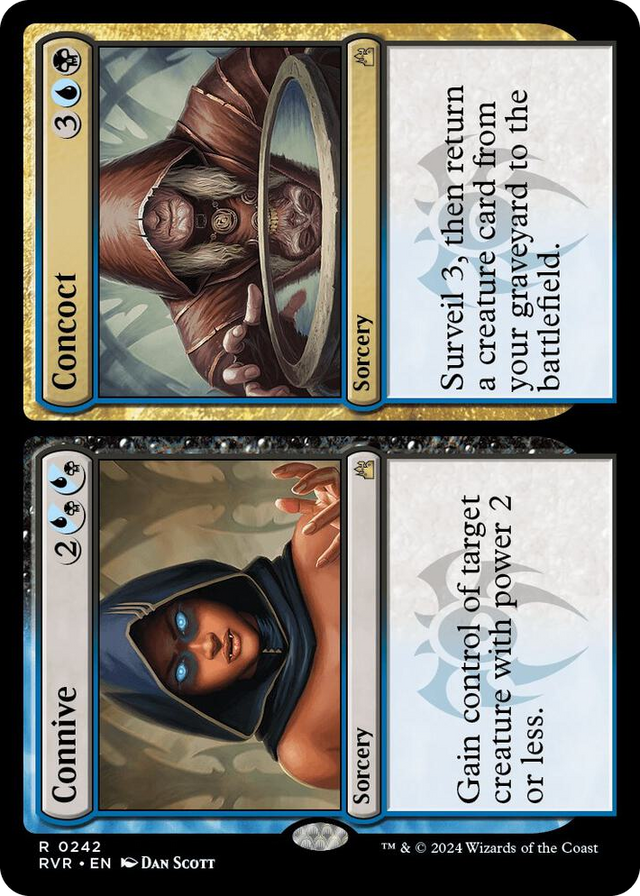 0242 Connive // Concoct R Ravnica Remastered