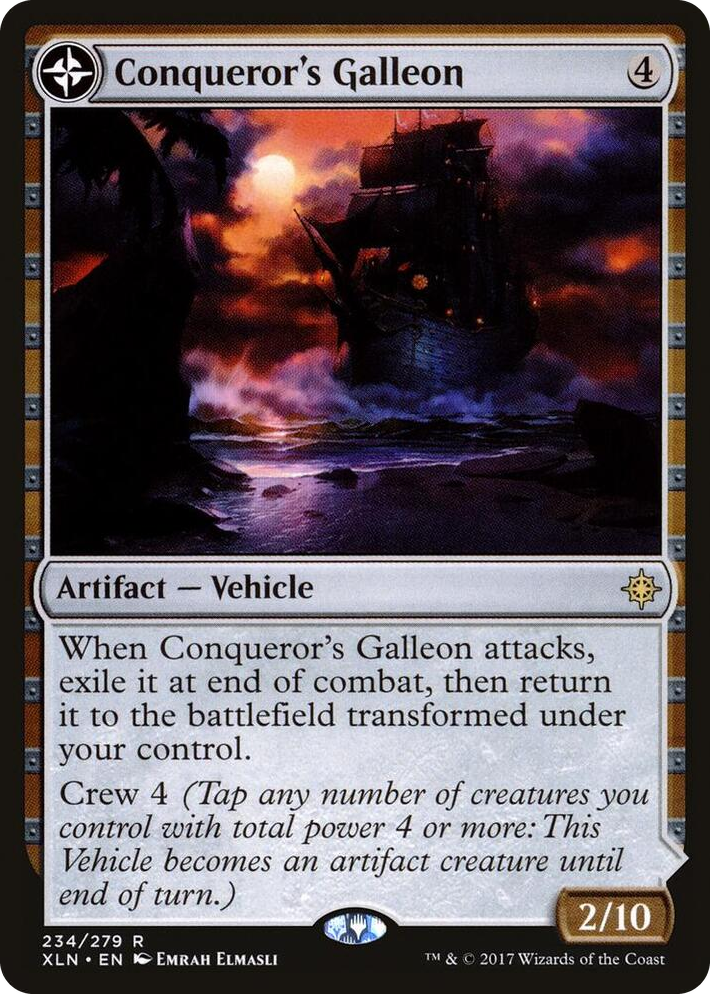 0234 Conqueror's Galleon R Ixalan