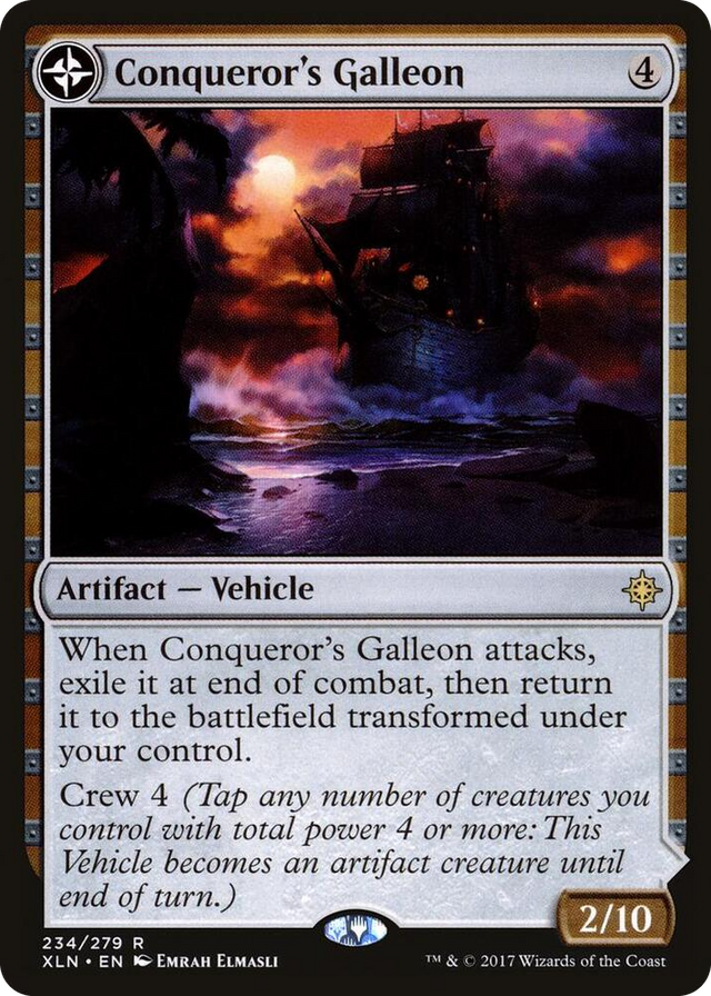 0234 Conqueror's Galleon R Ixalan