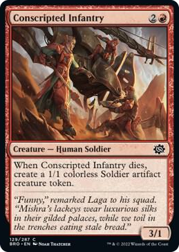 0129 Conscripted Infantry C The Brothers' War
