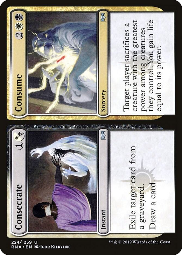 0224 Consecrate // Consume U Ravnica Allegiance