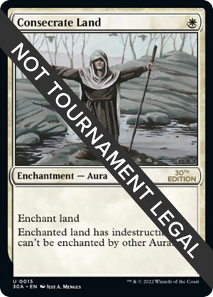 0015 Consecrate Land U 30th Anniversary Edition