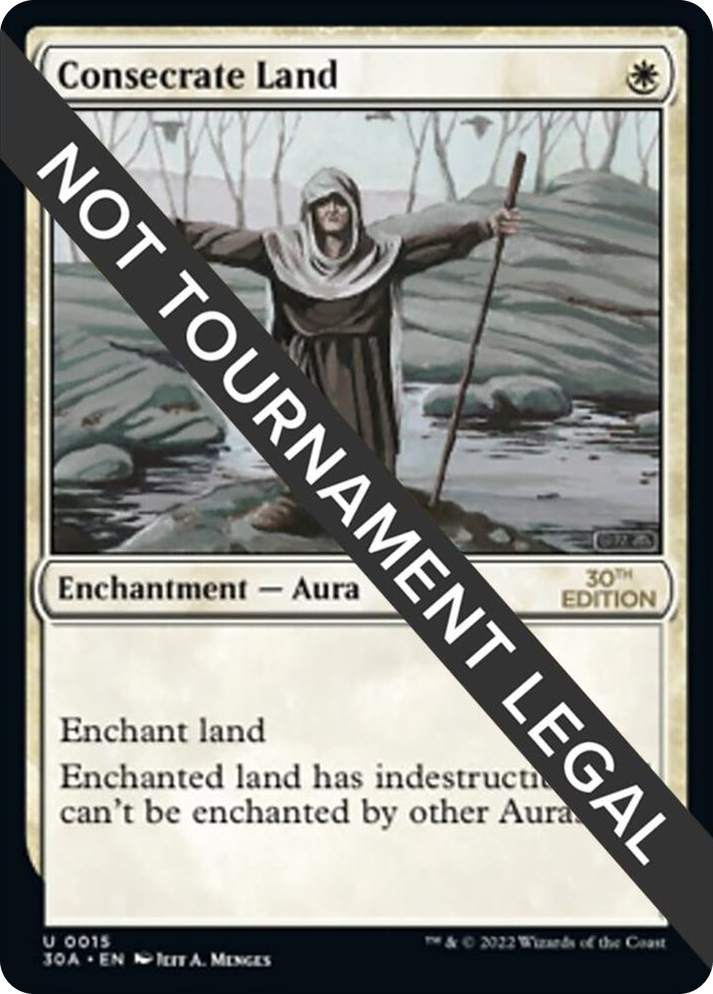 0015 Consecrate Land U 30th Anniversary Edition