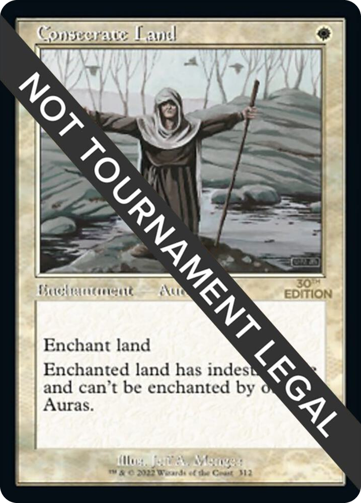 0312 Consecrate Land (Retro Frame) U 30th Anniversary Edition