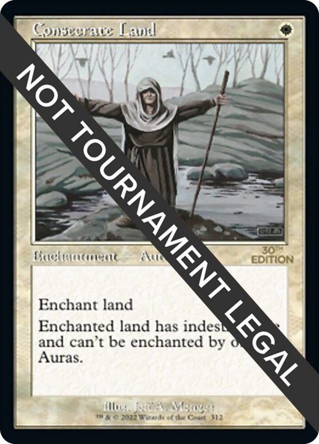 0312 Consecrate Land (Retro Frame) U 30th Anniversary Edition