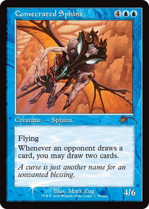 0001 Consecrated Sphinx (Retro Frame) M MagicFest Cards