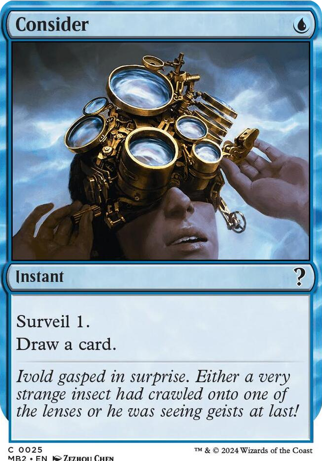0025 Consider (White Border) C Mystery Booster 2