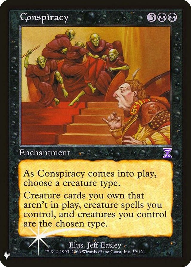 0039 Conspiracy R The List Reprints