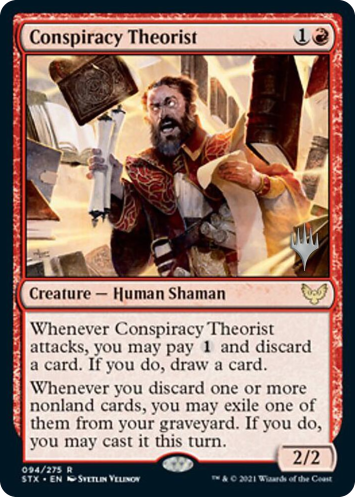 0094 Conspiracy Theorist R Promo Pack: Strixhaven