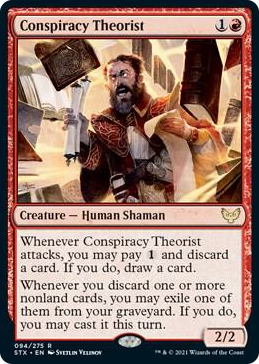 0094 Conspiracy Theorist R Strixhaven: School of Mages