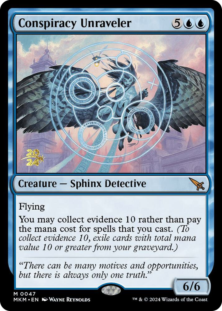 0047 Conspiracy Unraveler M Prerelease Cards