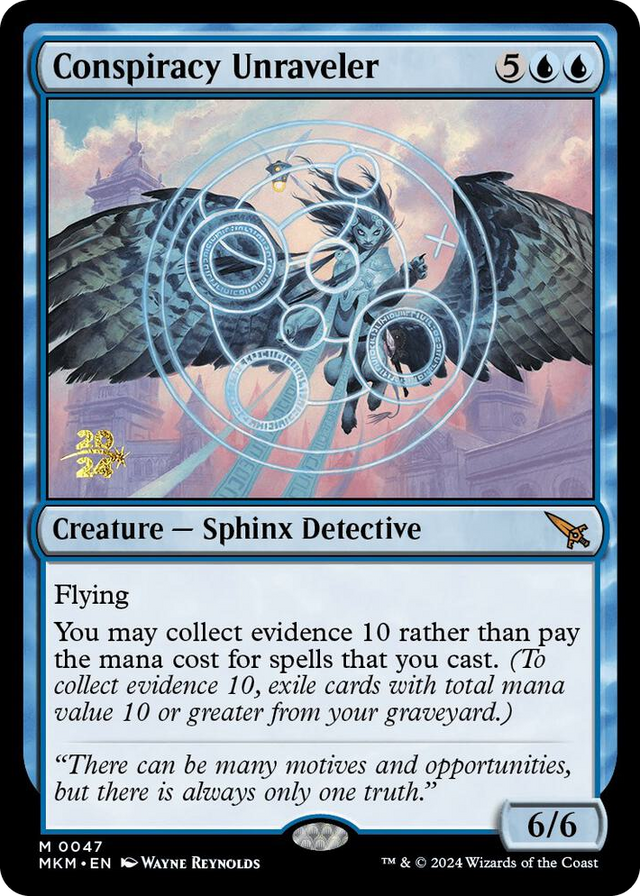 0047 Conspiracy Unraveler M Prerelease Cards