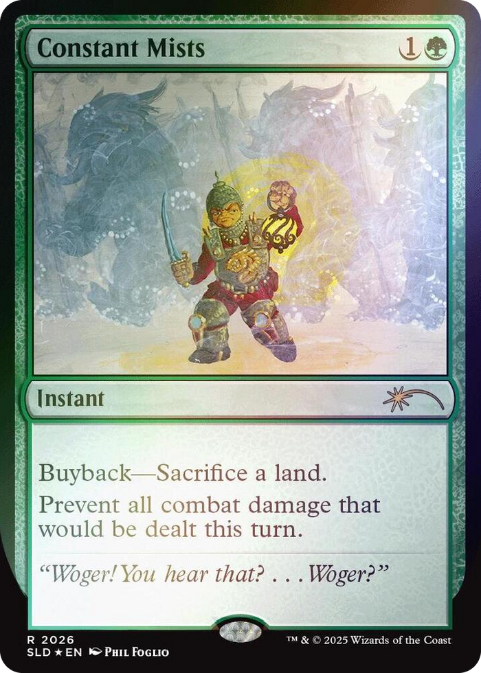 Constant Mists (2026) (Rainbow Foil) #2026 R - Secret Lair Drop Series Pokemon card