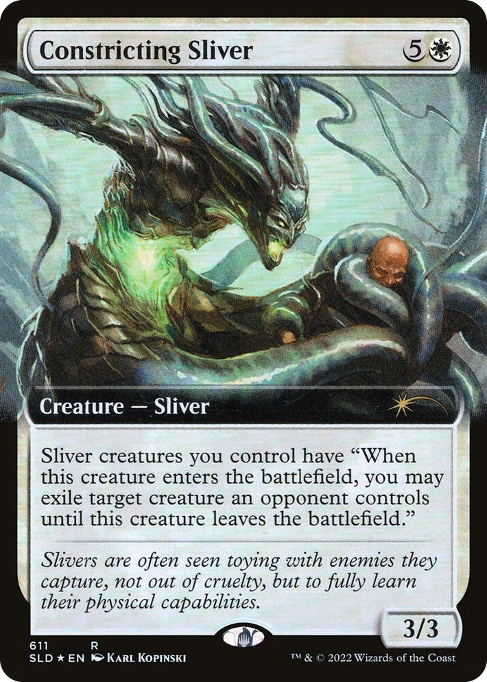 0611 Constricting Sliver (Extended Art) R Secret Lair Drop Series