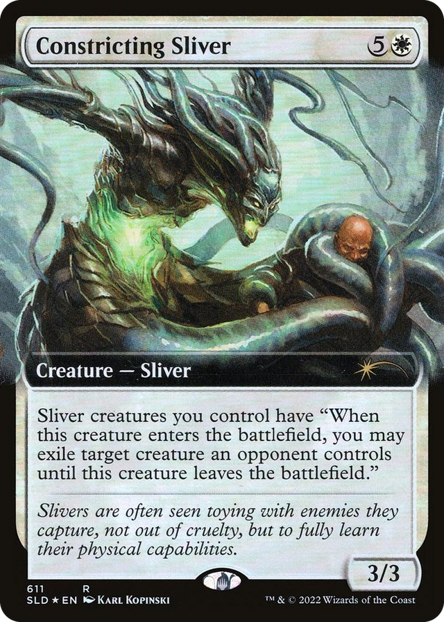 0611 Constricting Sliver (Extended Art) R Secret Lair Drop Series