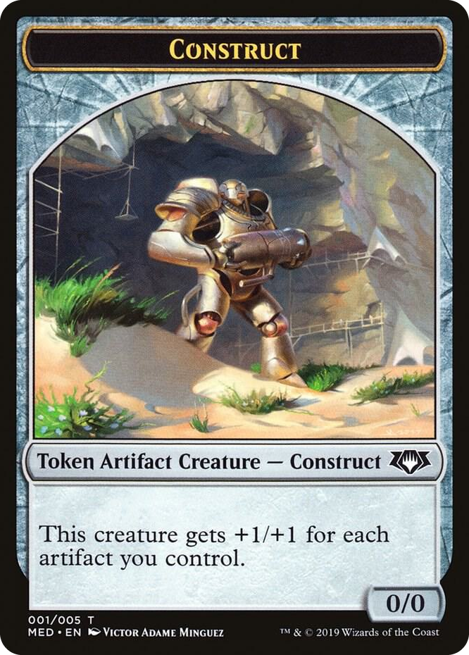 0001 Construct Token (001) T Mythic Edition: Ravnica Allegiance