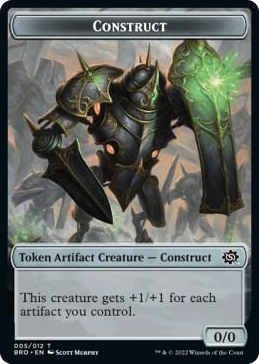 0005 Construct Token (005) T The Brothers' War