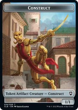 0016 Construct Token T Commander Legends: Battle for Baldur's Gate