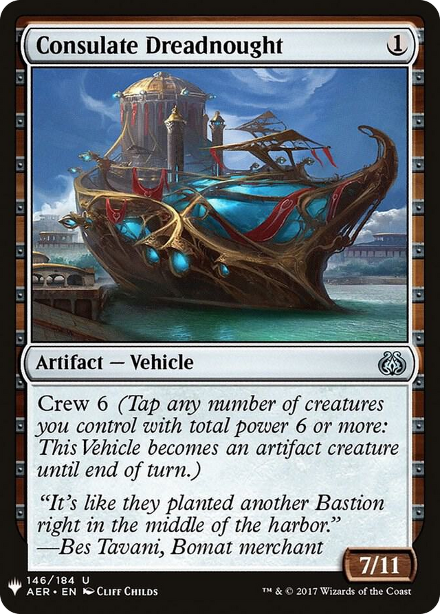 0146 Consulate Dreadnought U The List Reprints