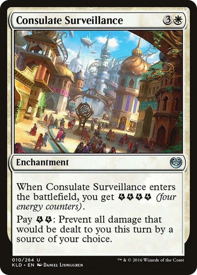 Consulate Surveillance #10 U - Kaladesh Pokemon card