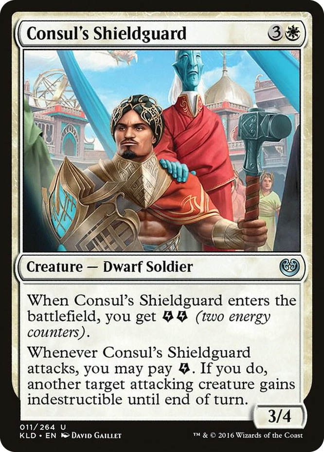 Consul's Shieldguard #11 U - Kaladesh Pokemon card