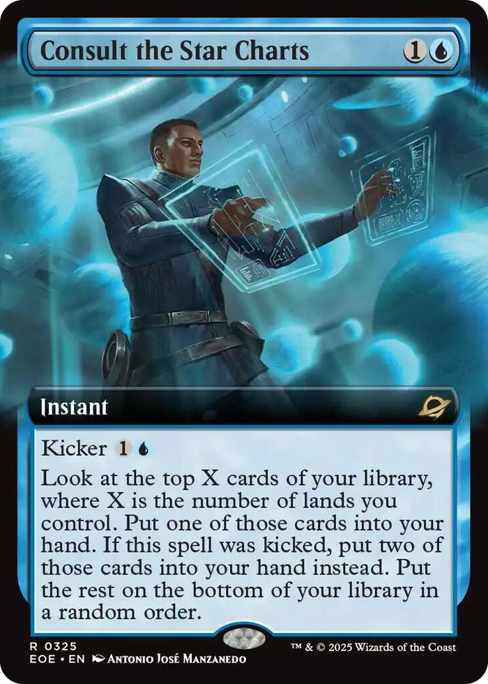 Consult the Star Charts (Extended Art) #325 R - Edge of Eternities Pokemon card