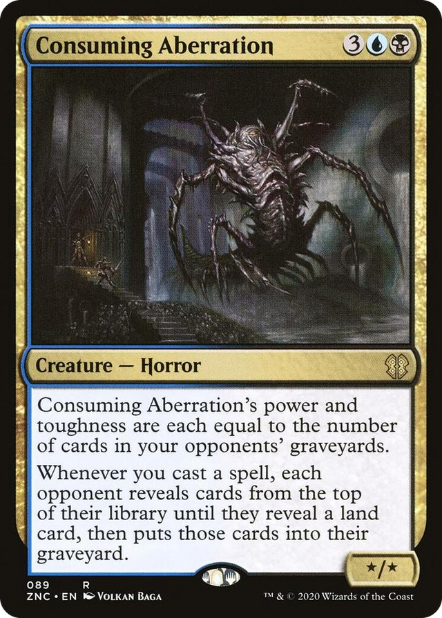 0089 Consuming Aberration R Commander: Zendikar Rising