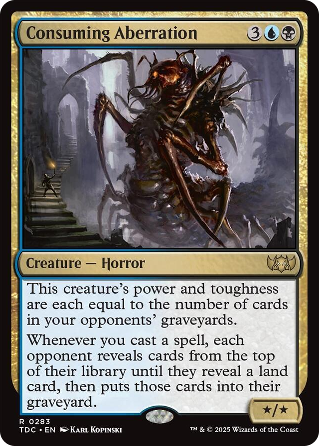 0283 Consuming Aberration R Commander: Tarkir: Dragonstorm