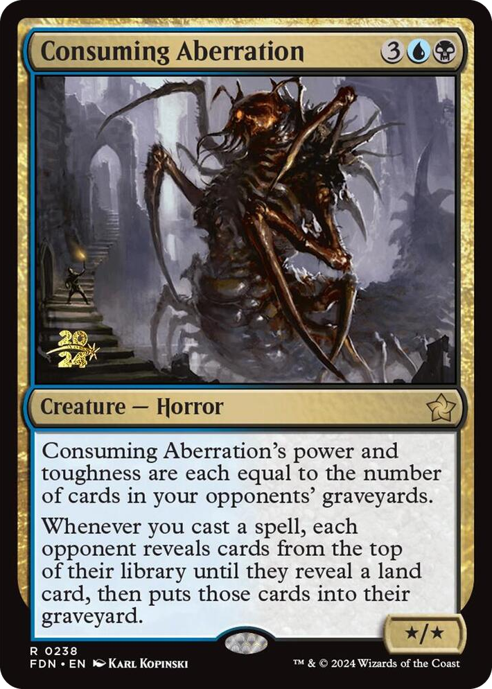 0238 Consuming Aberration (FDN) R Prerelease Cards