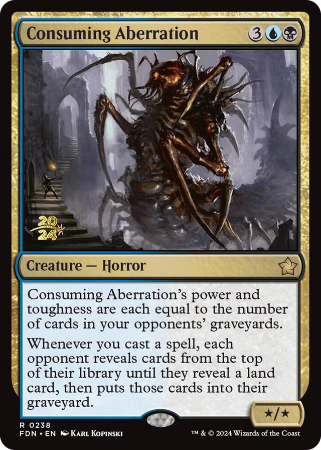0238 Consuming Aberration (FDN) R Prerelease Cards