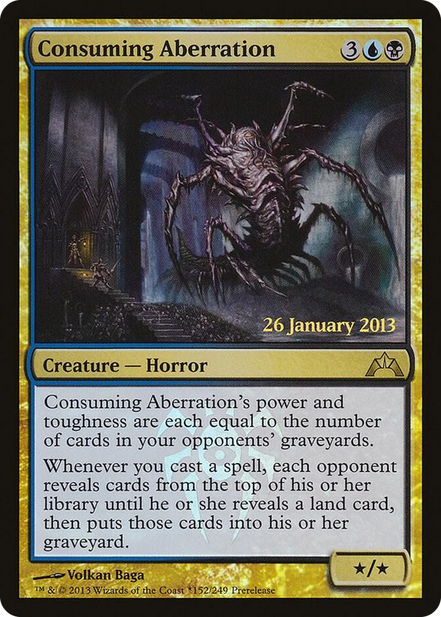 0152 Consuming Aberration (GTC) P Prerelease Cards