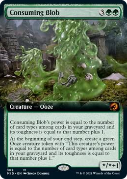 0362 Consuming Blob (Extended Art) M Innistrad: Midnight Hunt