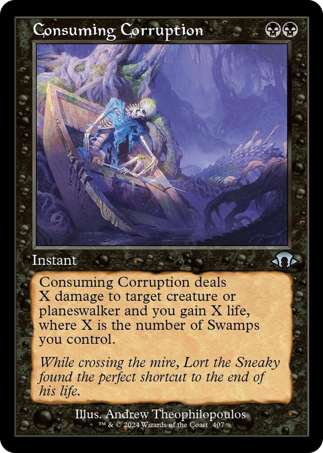 0407 Consuming Corruption (Retro Frame) U Modern Horizons 3