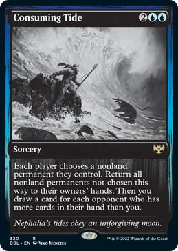 Consuming Tide #320 R - Innistrad: Double Feature Pokemon card