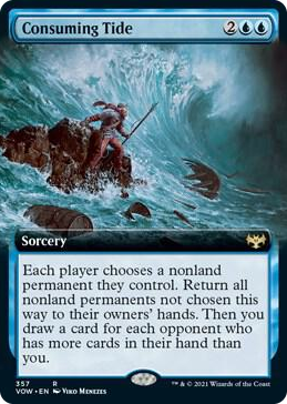0357 Consuming Tide (Extended Art) R Innistrad: Crimson Vow