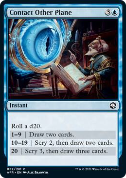 0052 Contact Other Plane C Adventures in the Forgotten Realms