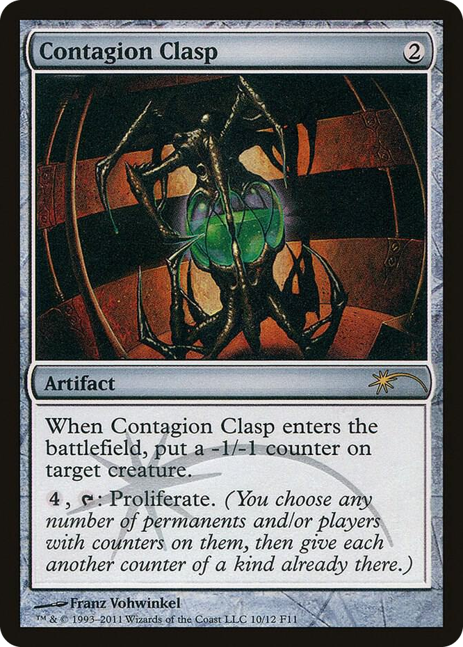 Contagion Clasp #10 P - FNM Promos Pokemon card