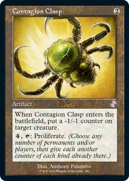 0391 Contagion Clasp S Time Spiral: Remastered