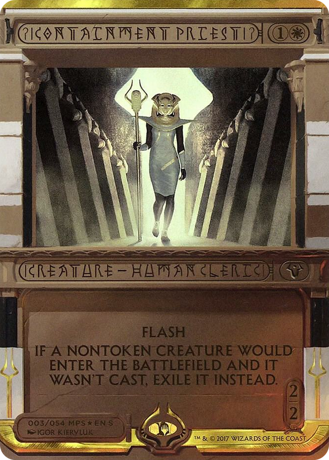 0003 Containment Priest M Masterpiece Series: Amonkhet Invocations